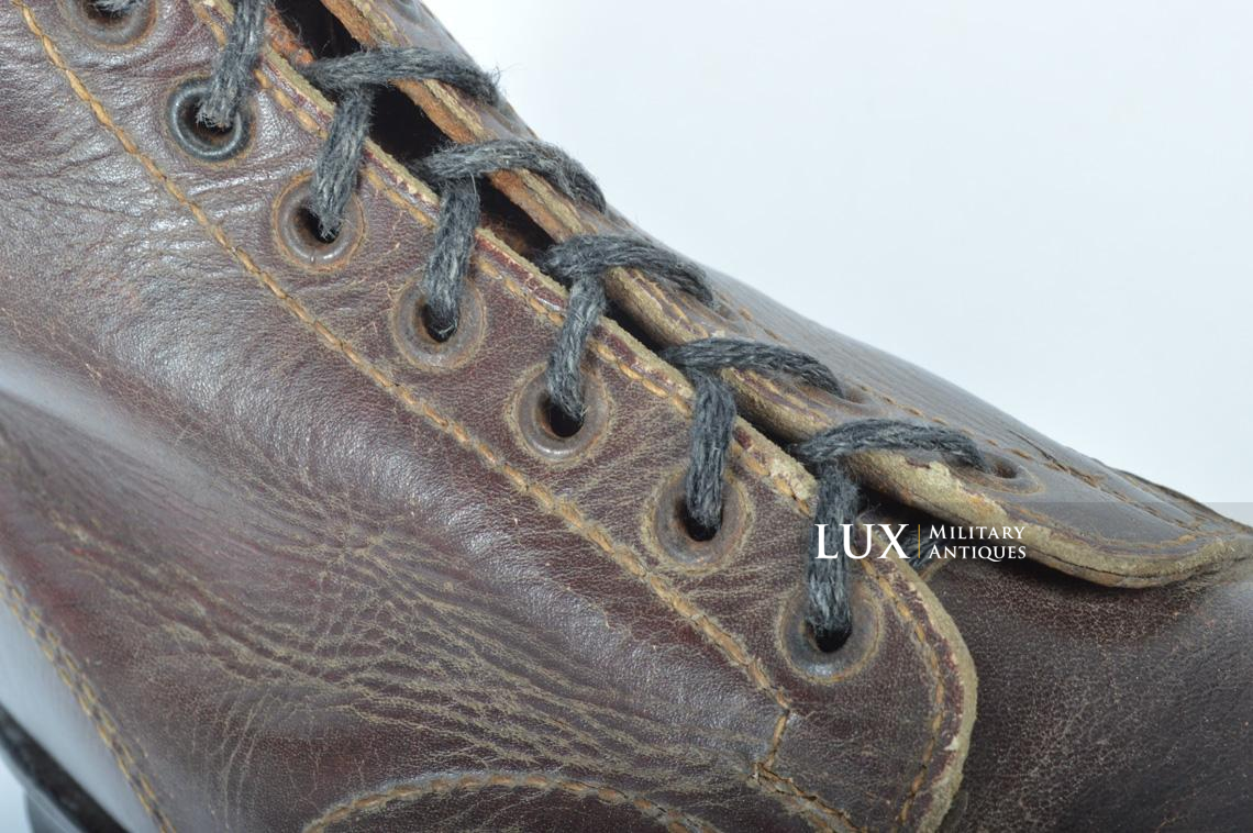 Bottes de saut de parachutiste allemand, « Fallschirmjäger » - photo 31