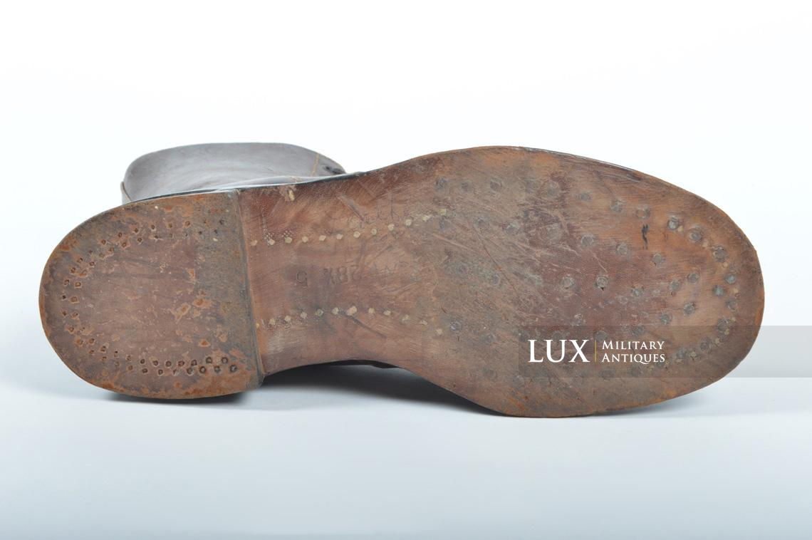 Bottes de saut de parachutiste allemand, « Fallschirmjäger » - photo 39