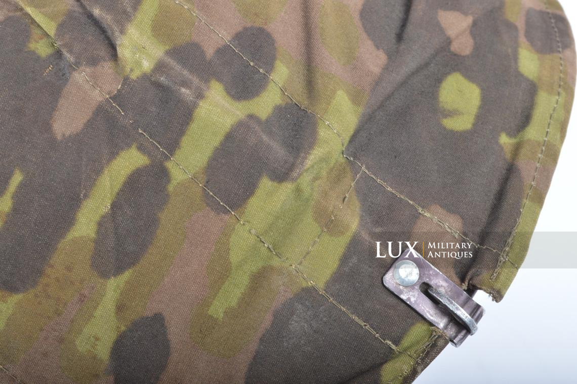 Casque et couvre-casque Waffen-SS, camouflage platane latéral, identifé, « Wiking Division » - photo 23