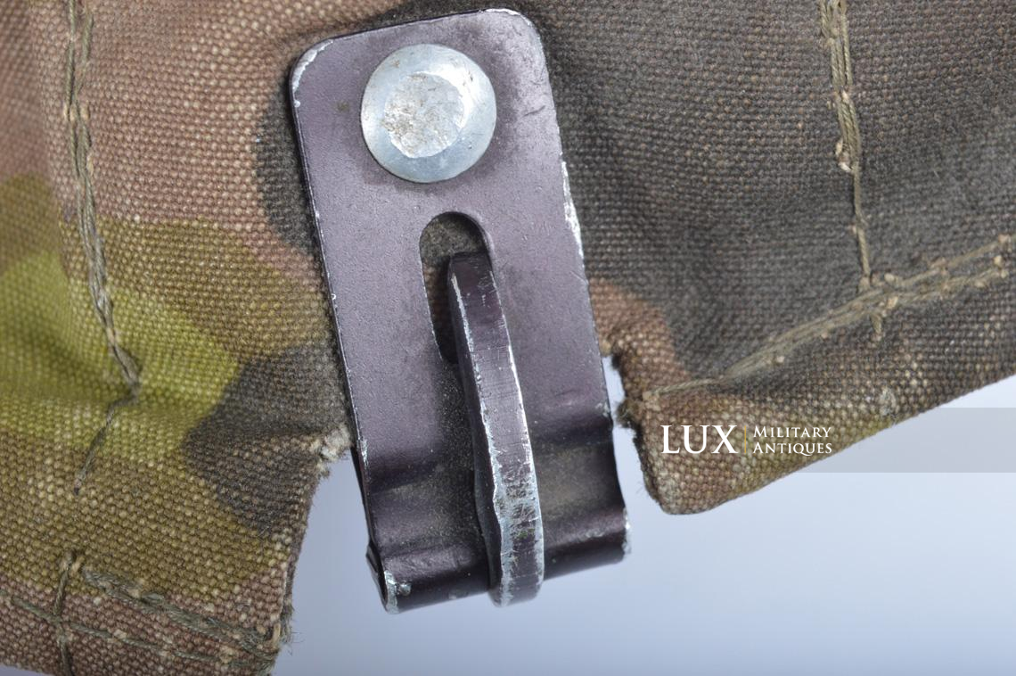 Casque et couvre-casque Waffen-SS, camouflage platane latéral, identifé, « Wiking Division » - photo 20
