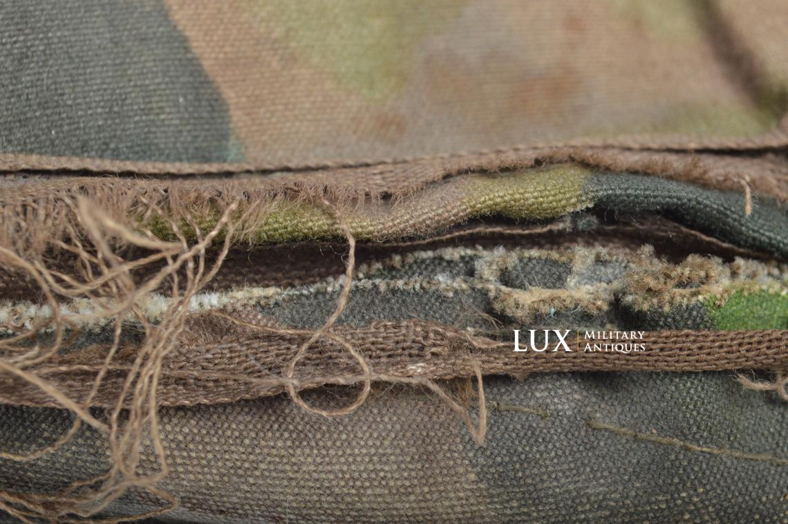 Casque et couvre-casque Waffen-SS, camouflage platane latéral, identifé, « Wiking Division » - photo 18