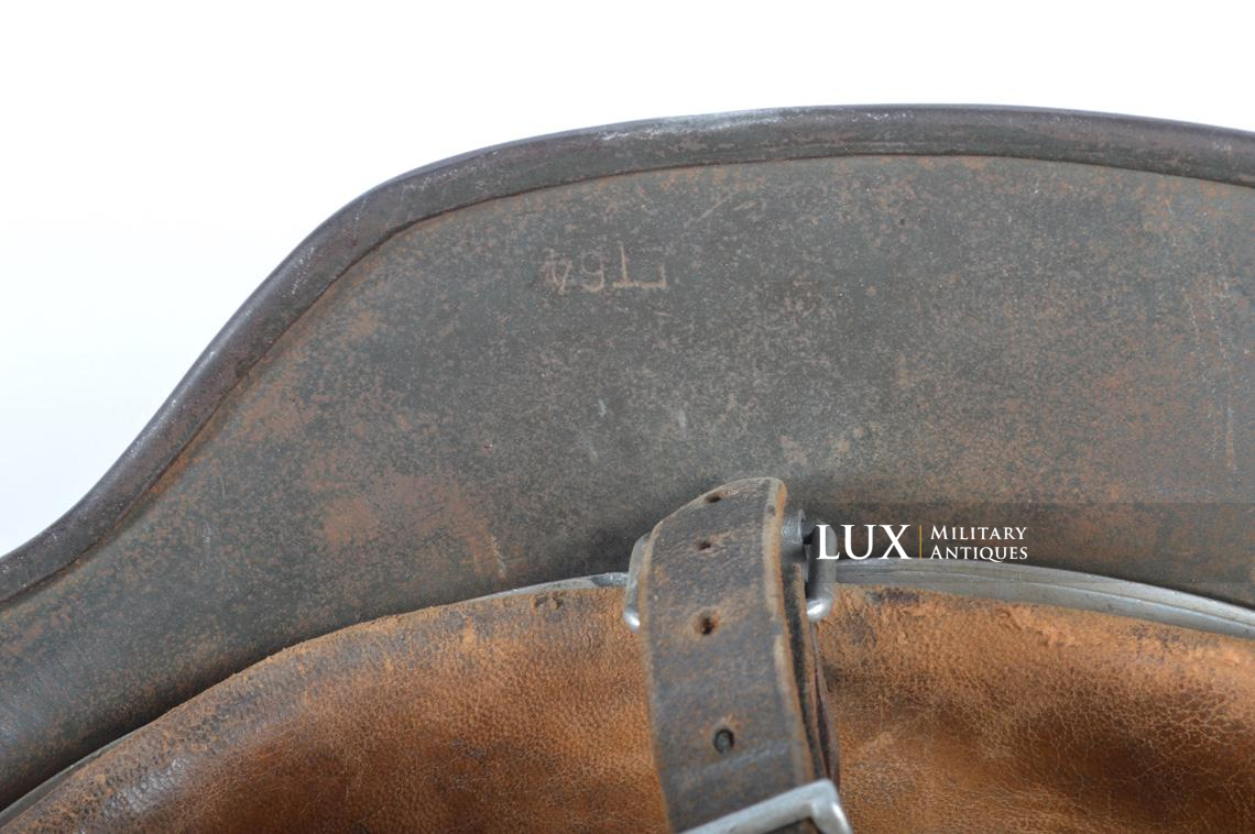 Early named Waffen-SS helmet and cover set, lateral plane tree, « Wiking division » - photo 92