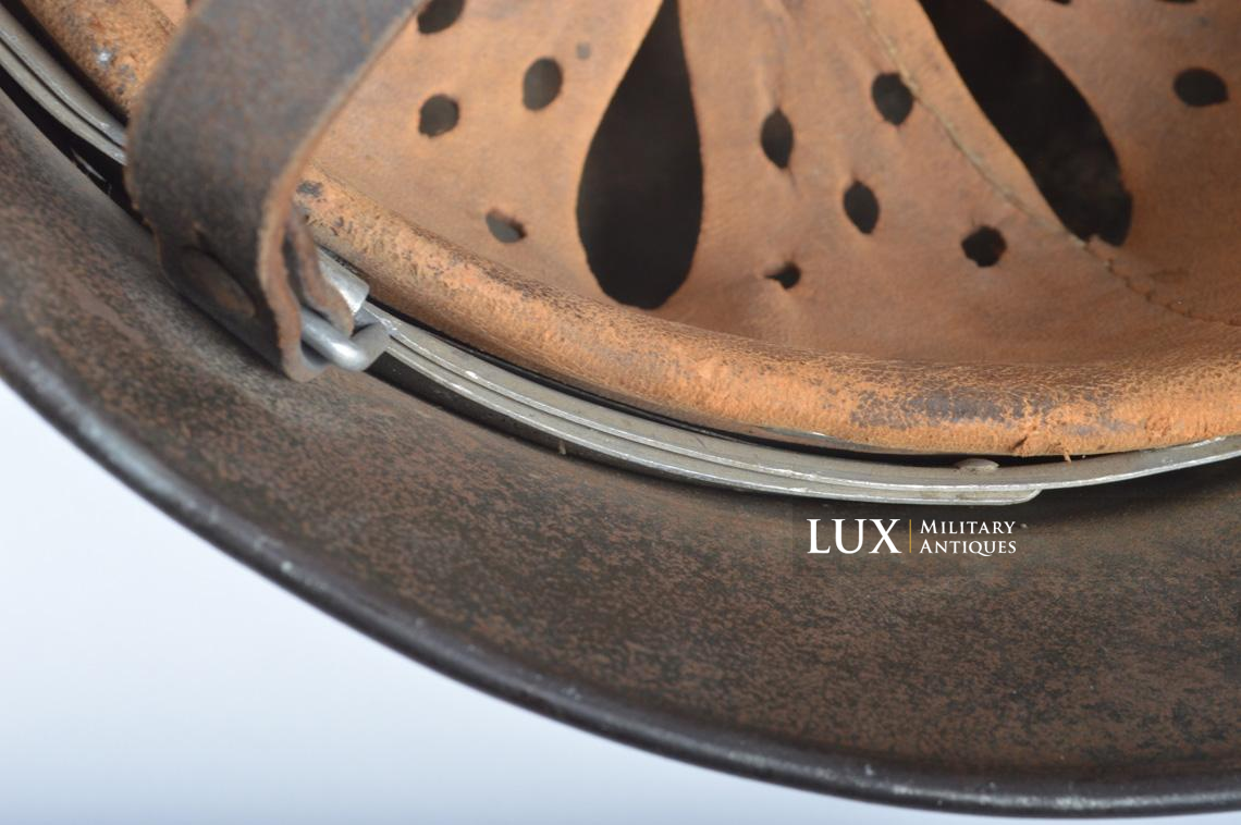 Early named Waffen-SS helmet and cover set, lateral plane tree, « Wiking division » - photo 93