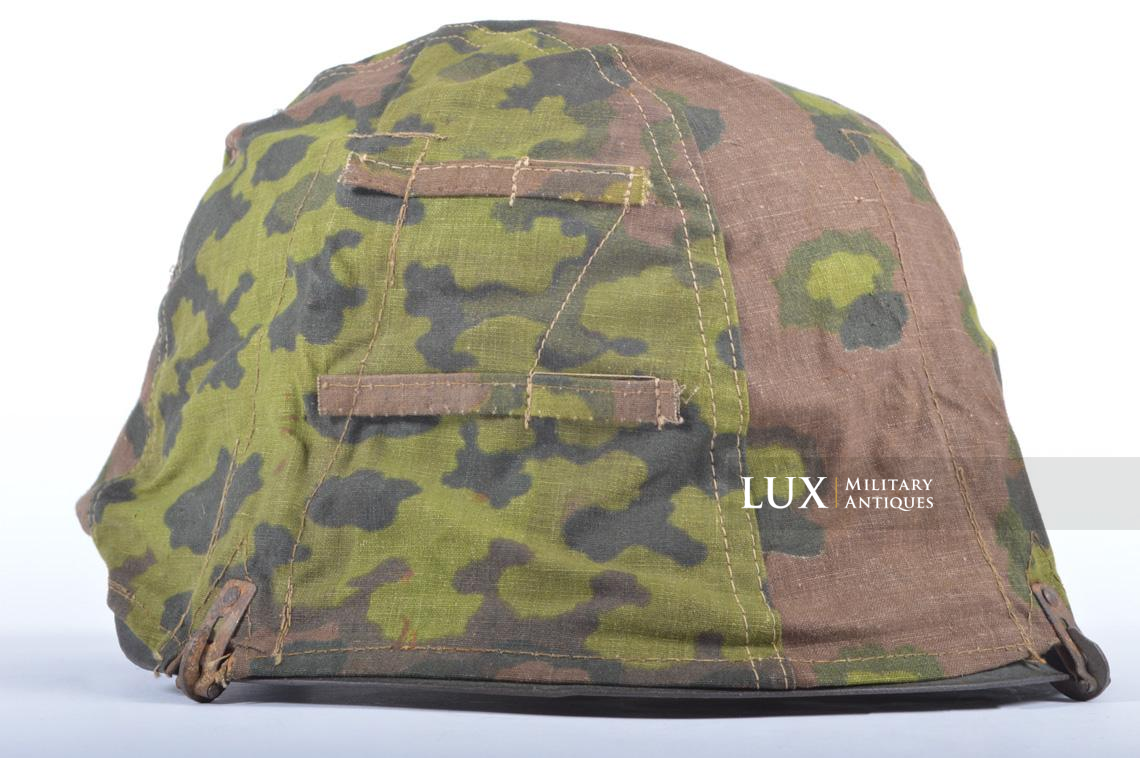 Waffen-SS second pattern oak-leaf camouflage combat helmet cover - photo 13
