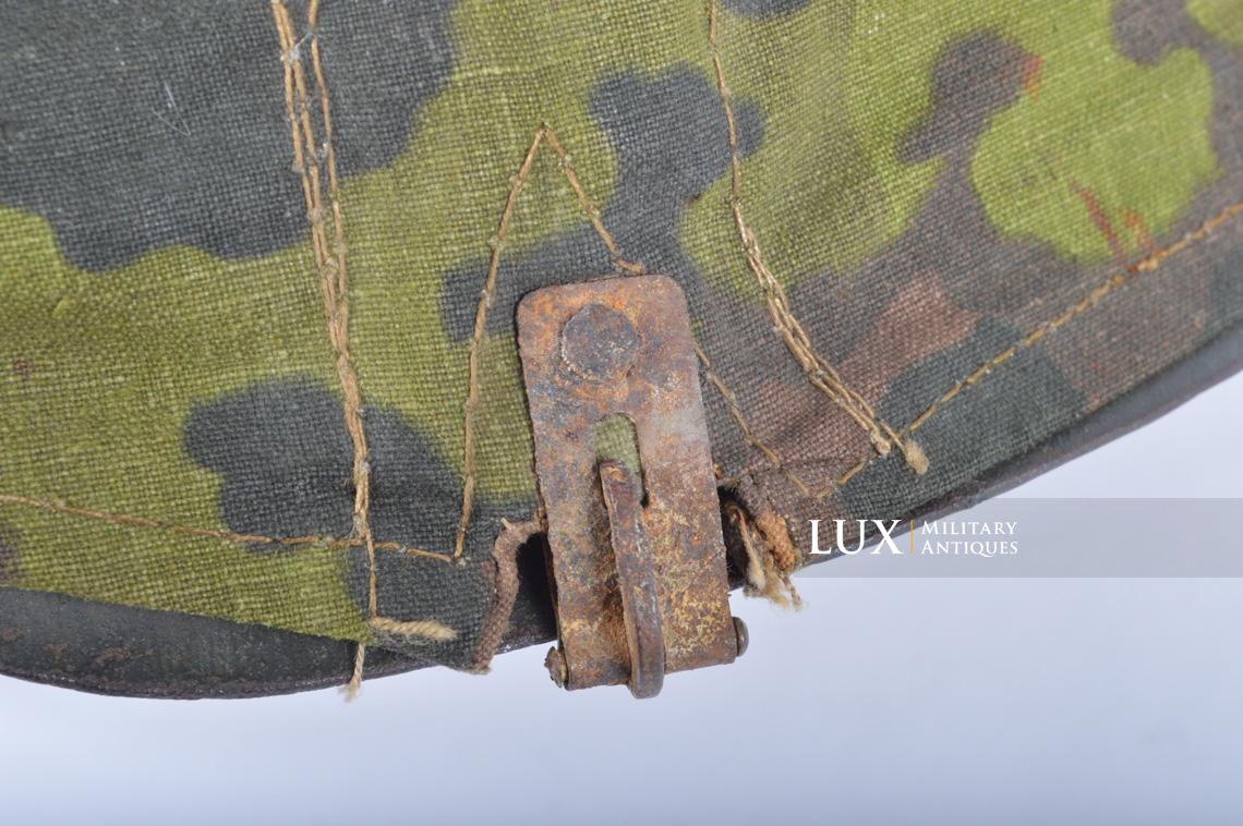 Waffen-SS second pattern oak-leaf camouflage combat helmet cover - photo 18