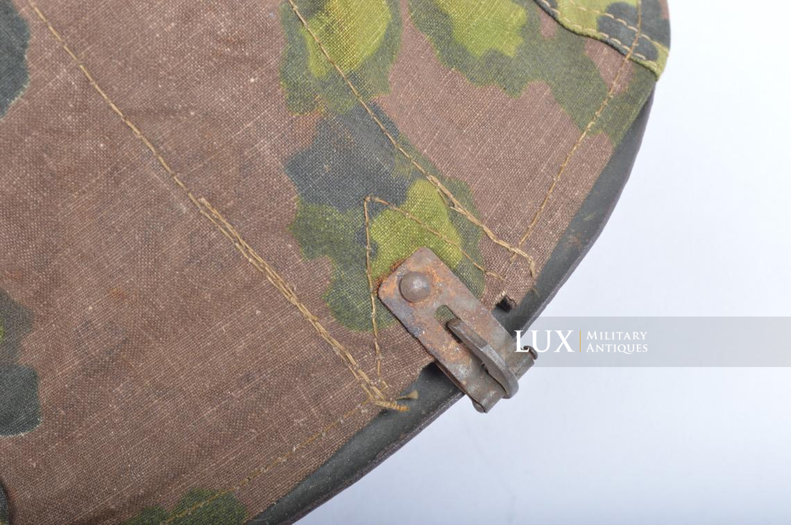 Couvre casque Waffen-SS fin de guerre en camouflage feuille de chêne - photo 21
