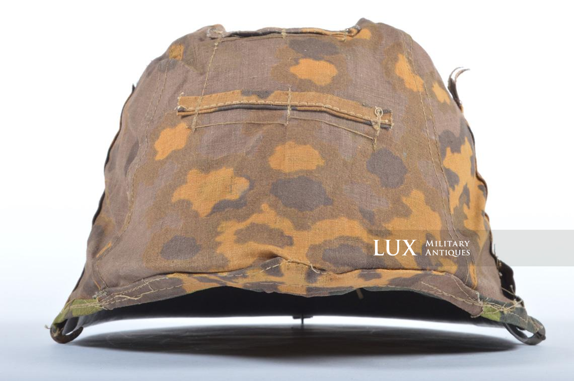Waffen-SS second pattern oak-leaf camouflage combat helmet cover - photo 32