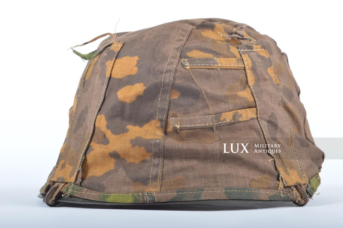 Waffen-SS second pattern oak-leaf camouflage combat helmet cover - photo 35