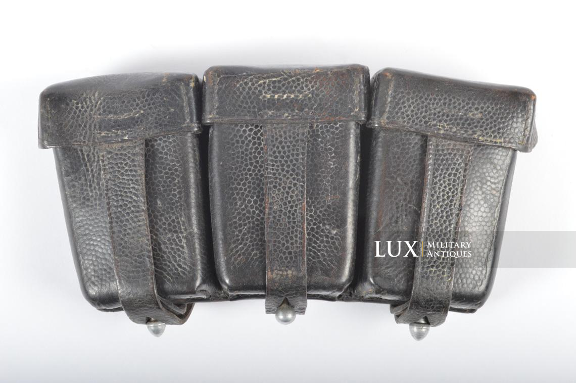 Rare early pair of k98 ammunition pouches, « VA 406/38 SS » - photo 8