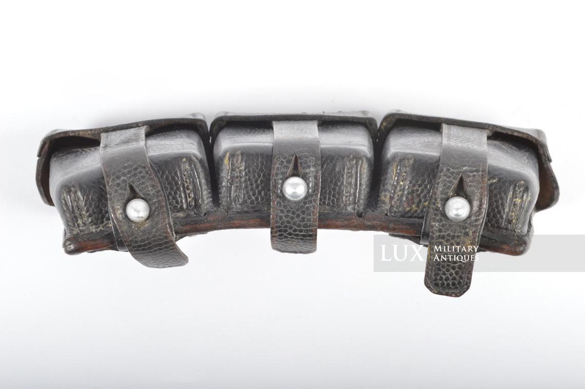 Rare early pair of k98 ammunition pouches, « VA 406/38 SS » - photo 9