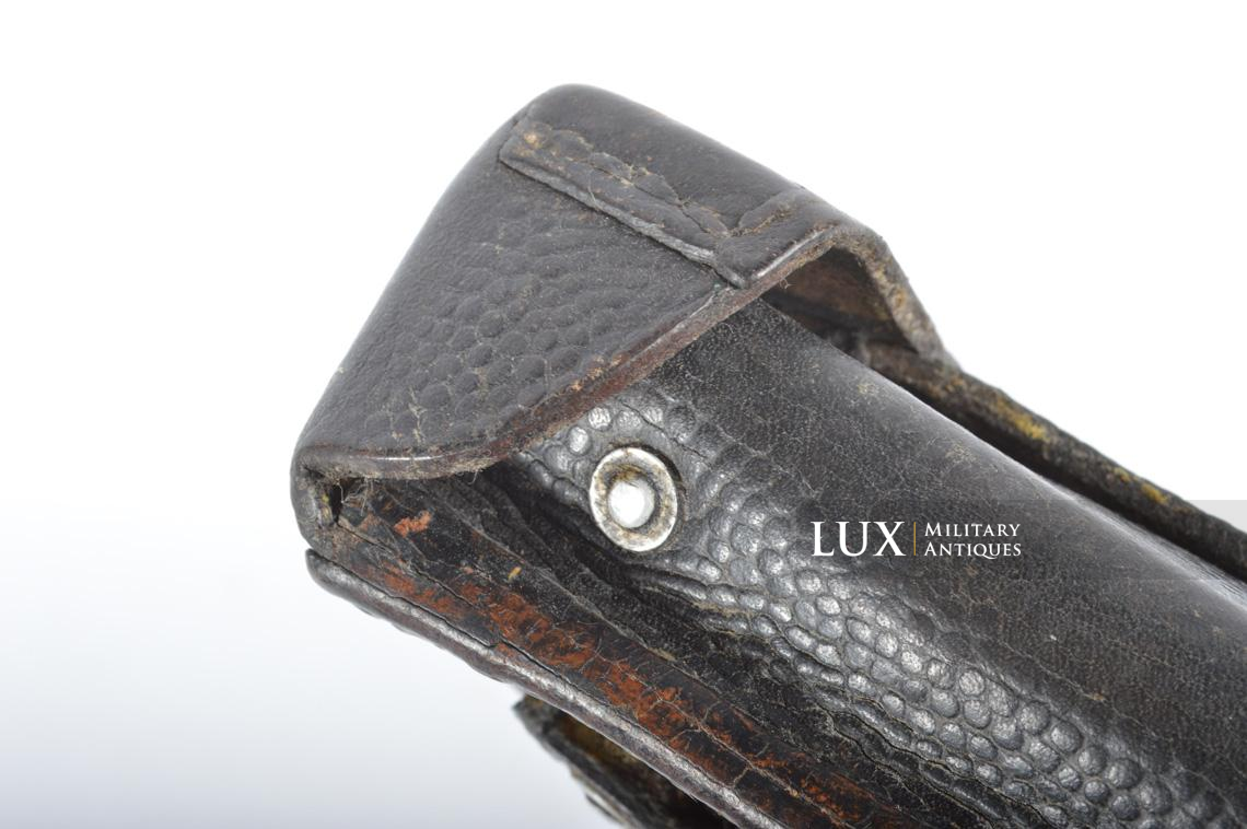 Rare early pair of k98 ammunition pouches, « VA 406/38 SS » - photo 15