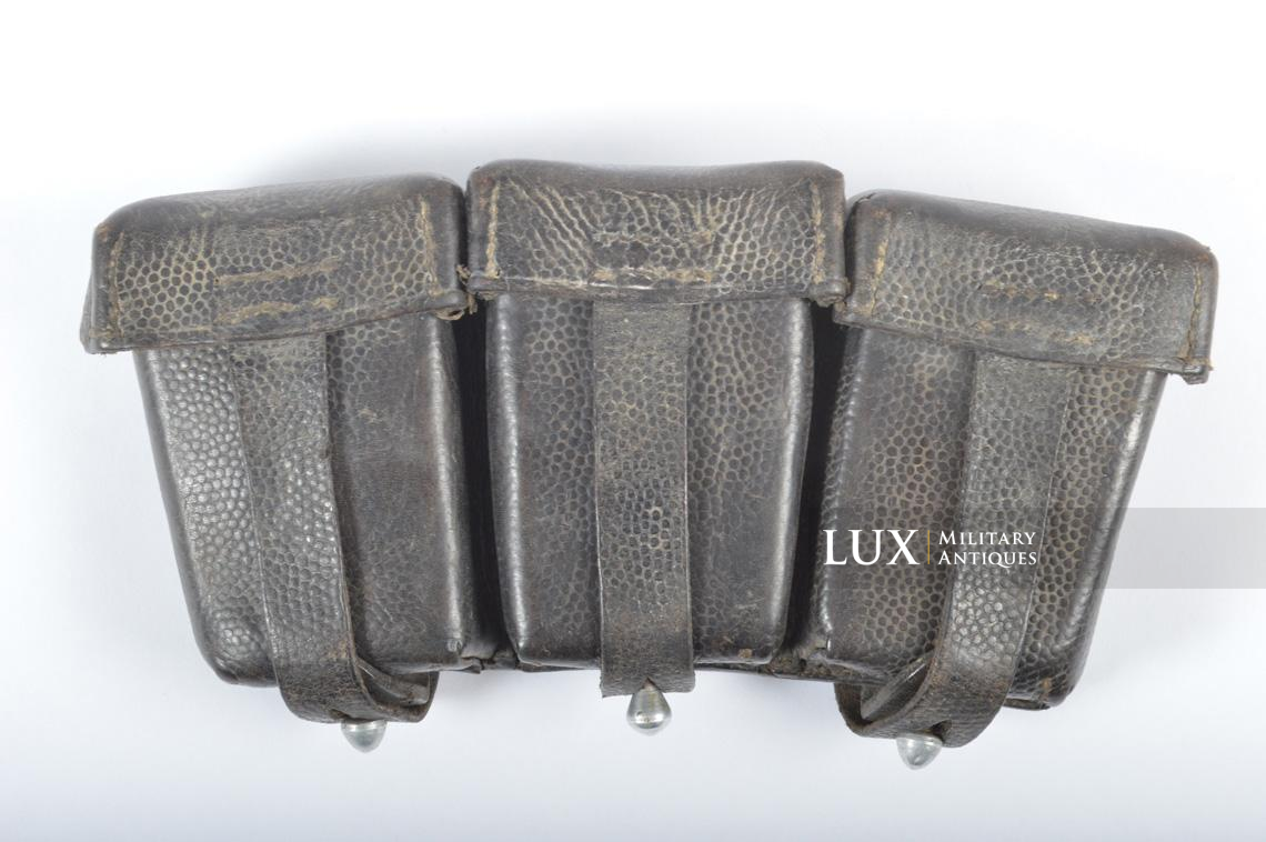 Rare early pair of k98 ammunition pouches, « VA 406/38 SS » - photo 17