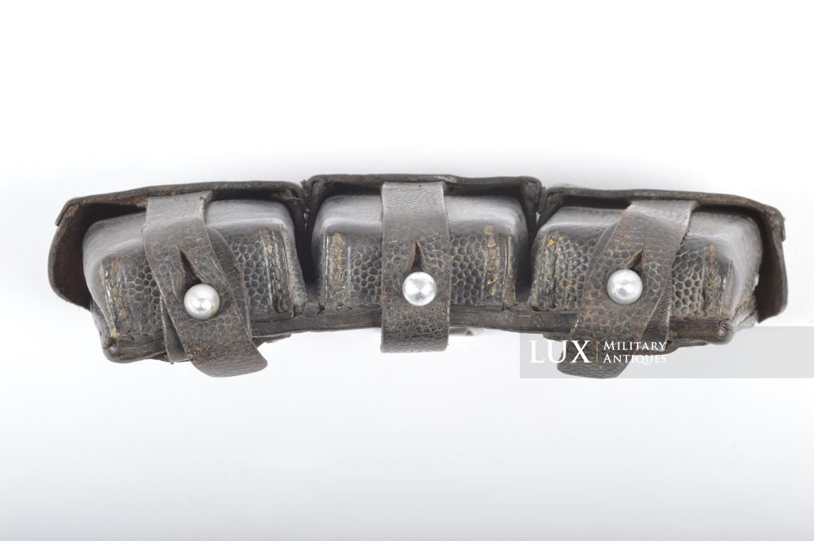 Rare early pair of k98 ammunition pouches, « VA 406/38 SS » - photo 18