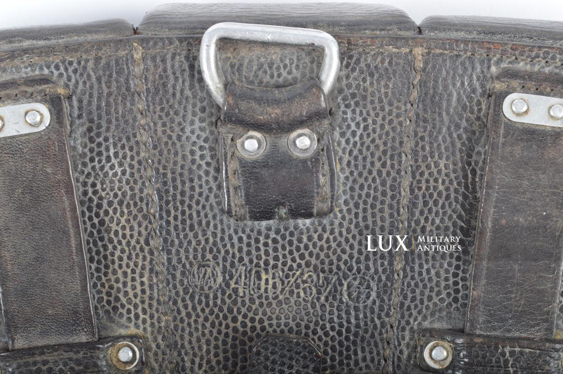 Rare early pair of k98 ammunition pouches, « VA 406/38 SS » - photo 19