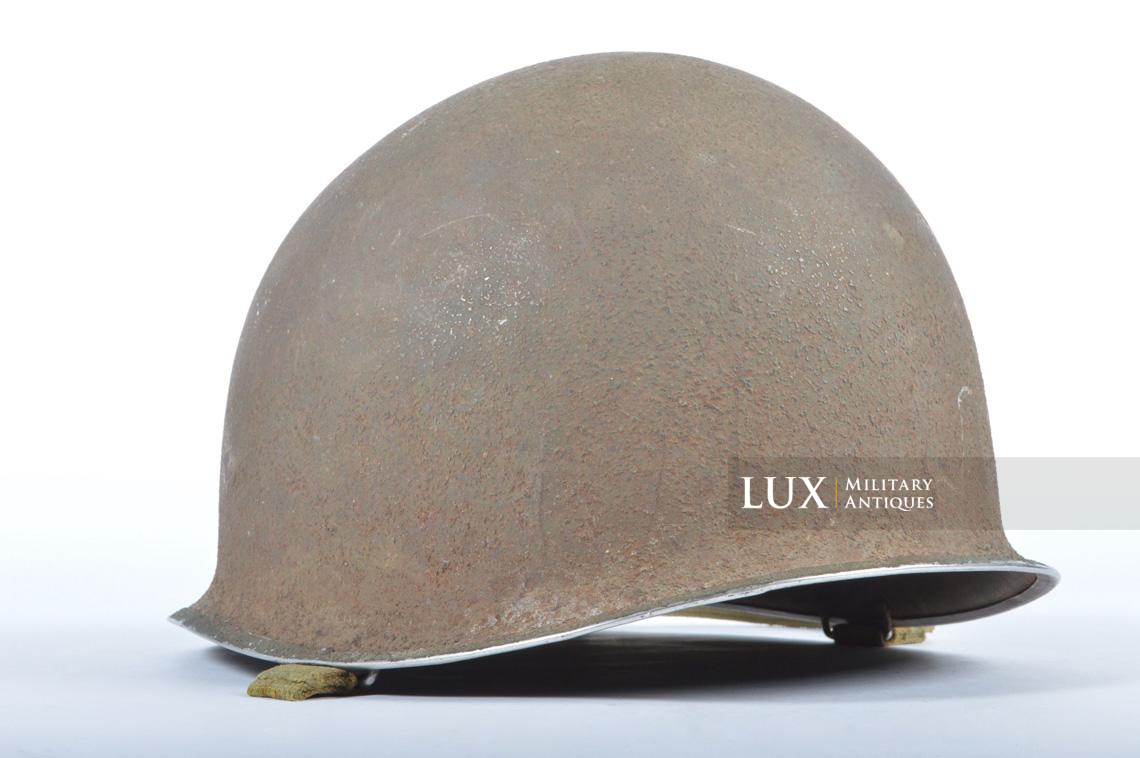 Casque USM1 d’un Lieutenant de l’US Navy, retrouvé en Normandie - photo 10