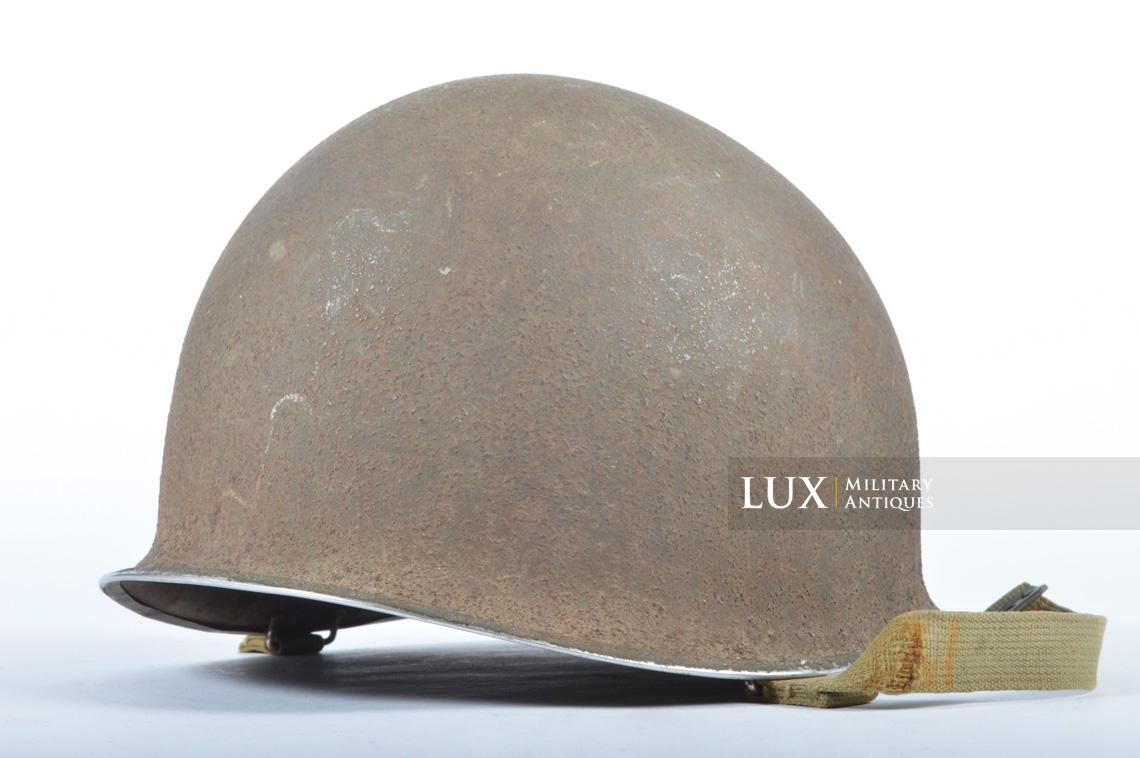 Casque USM1 d’un Lieutenant de l’US Navy, retrouvé en Normandie - photo 12