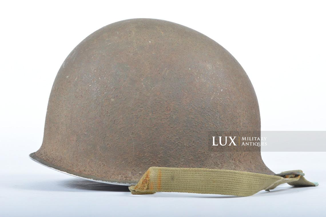 Casque USM1 d’un Lieutenant de l’US Navy, retrouvé en Normandie - photo 12