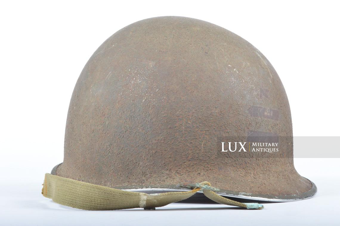 Casque USM1 d’un Lieutenant de l’US Navy, retrouvé en Normandie - photo 13