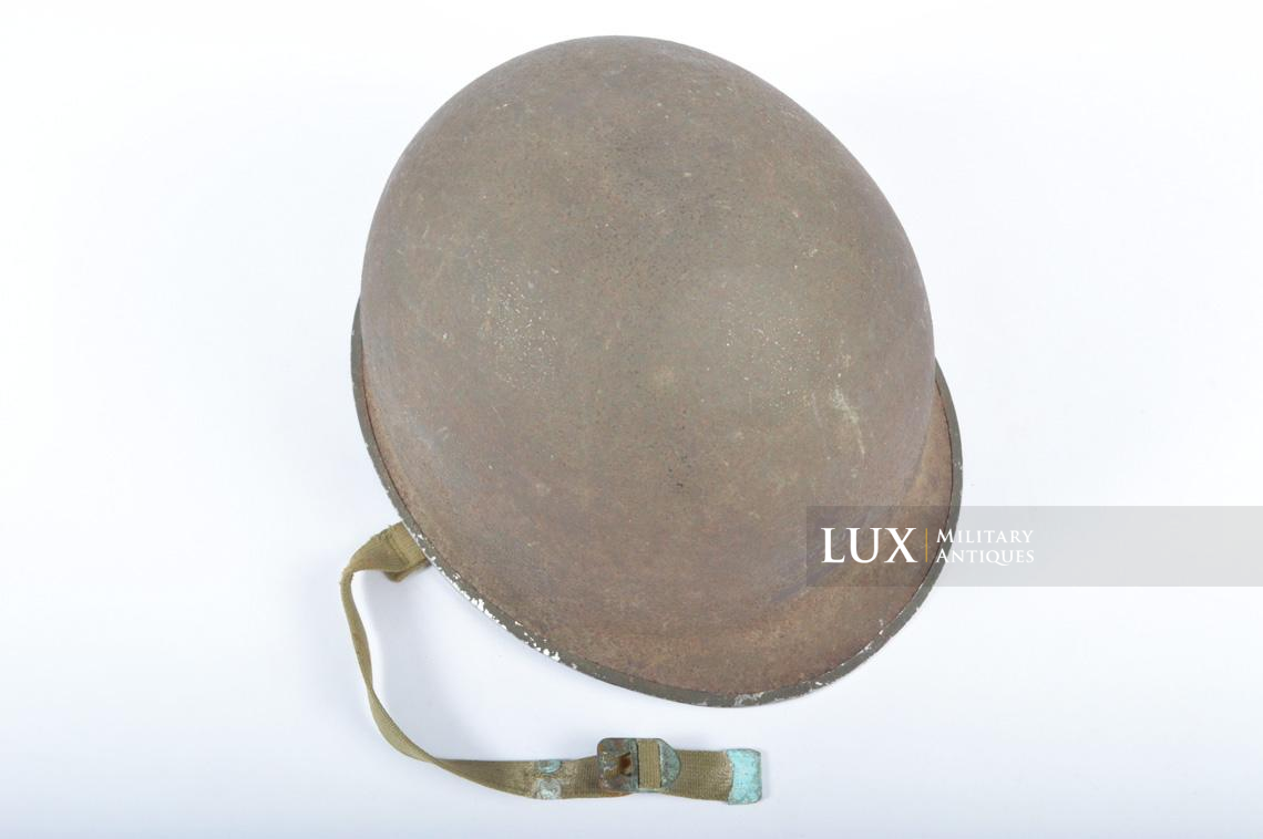 Casque USM1 d’un Lieutenant de l’US Navy, retrouvé en Normandie - photo 14