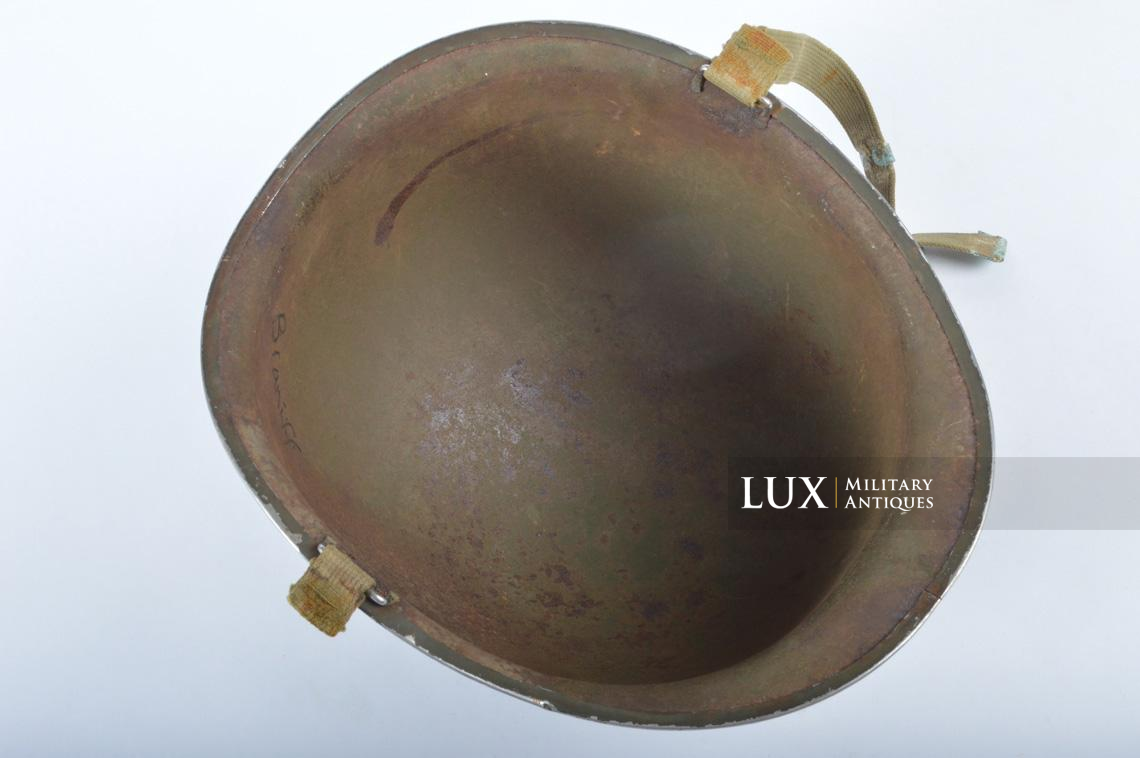 Casque USM1 d’un Lieutenant de l’US Navy, retrouvé en Normandie - photo 24