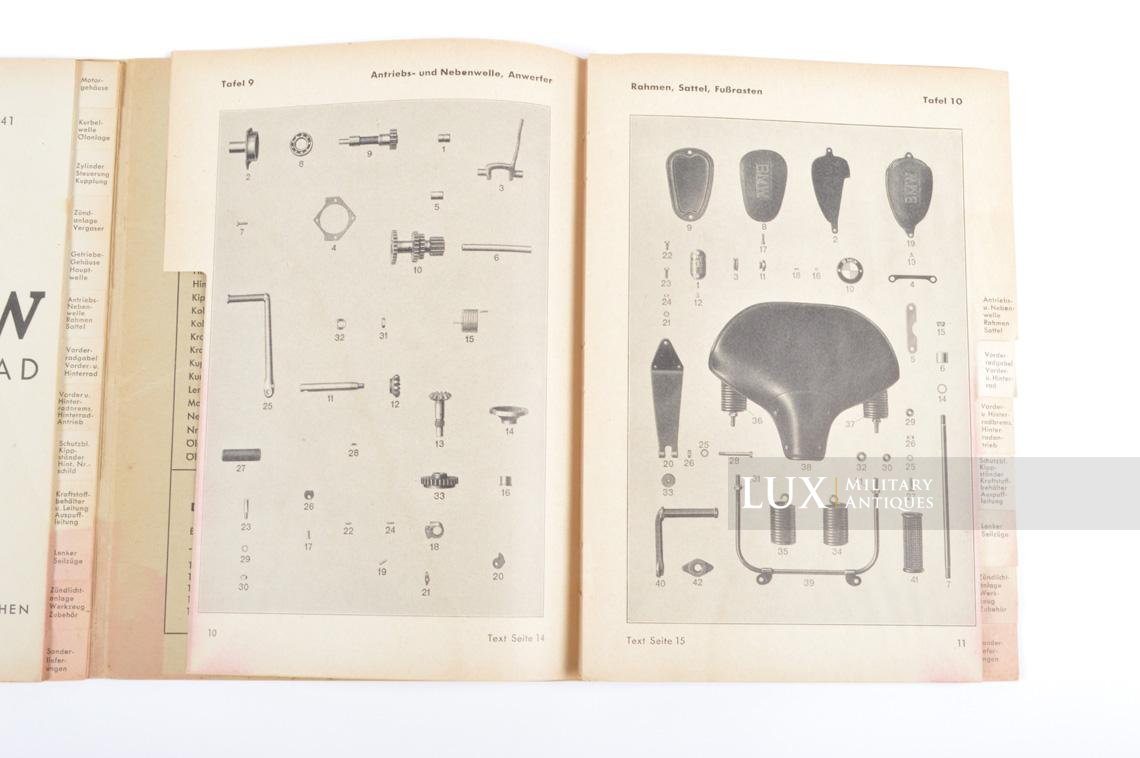 German BMW R-35 model motorcycle replacement parts catalogue - photo 11