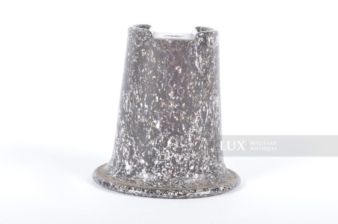 Gobelet de gourde allemande en bakelite noir moucheté - photo 4