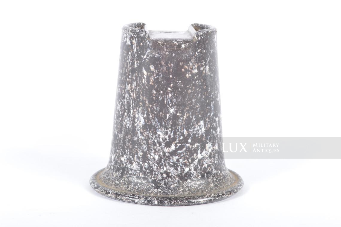 Gobelet de gourde allemande en bakelite noir moucheté - photo 8