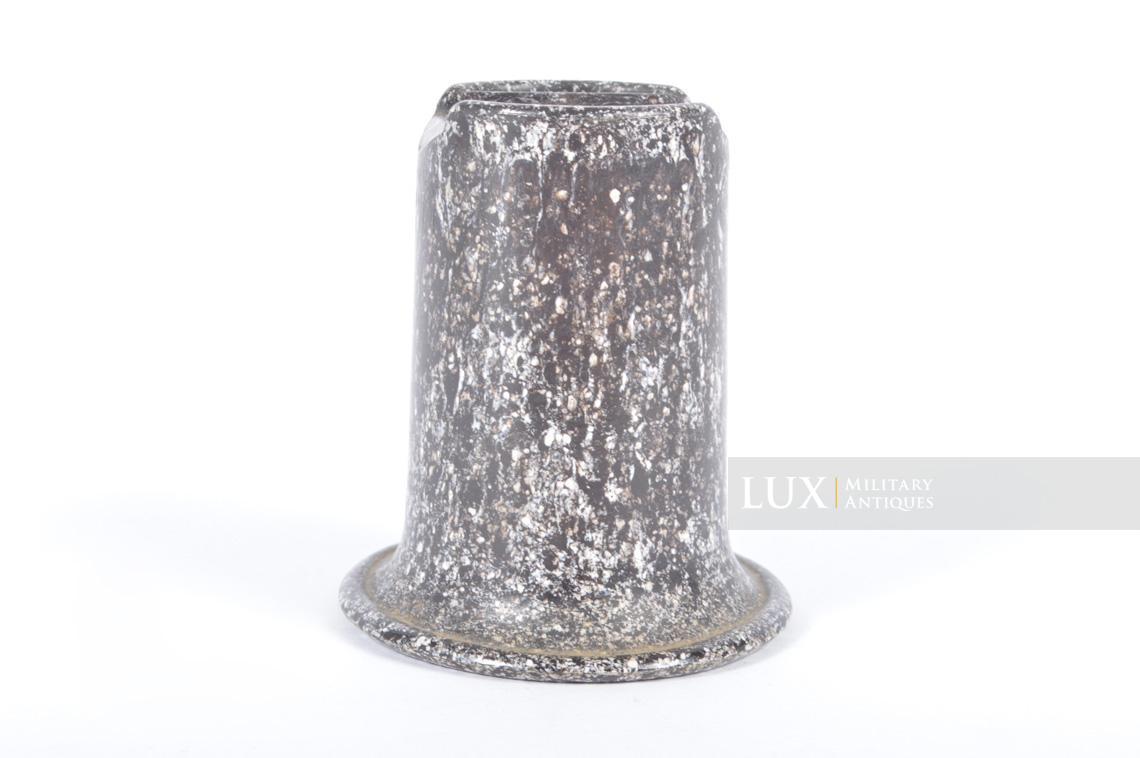 Gobelet de gourde allemande en bakelite noir moucheté - photo 9