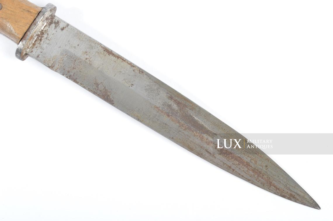 German hHer/Waffen-SS personalized fighting knife, « GB » - photo 12
