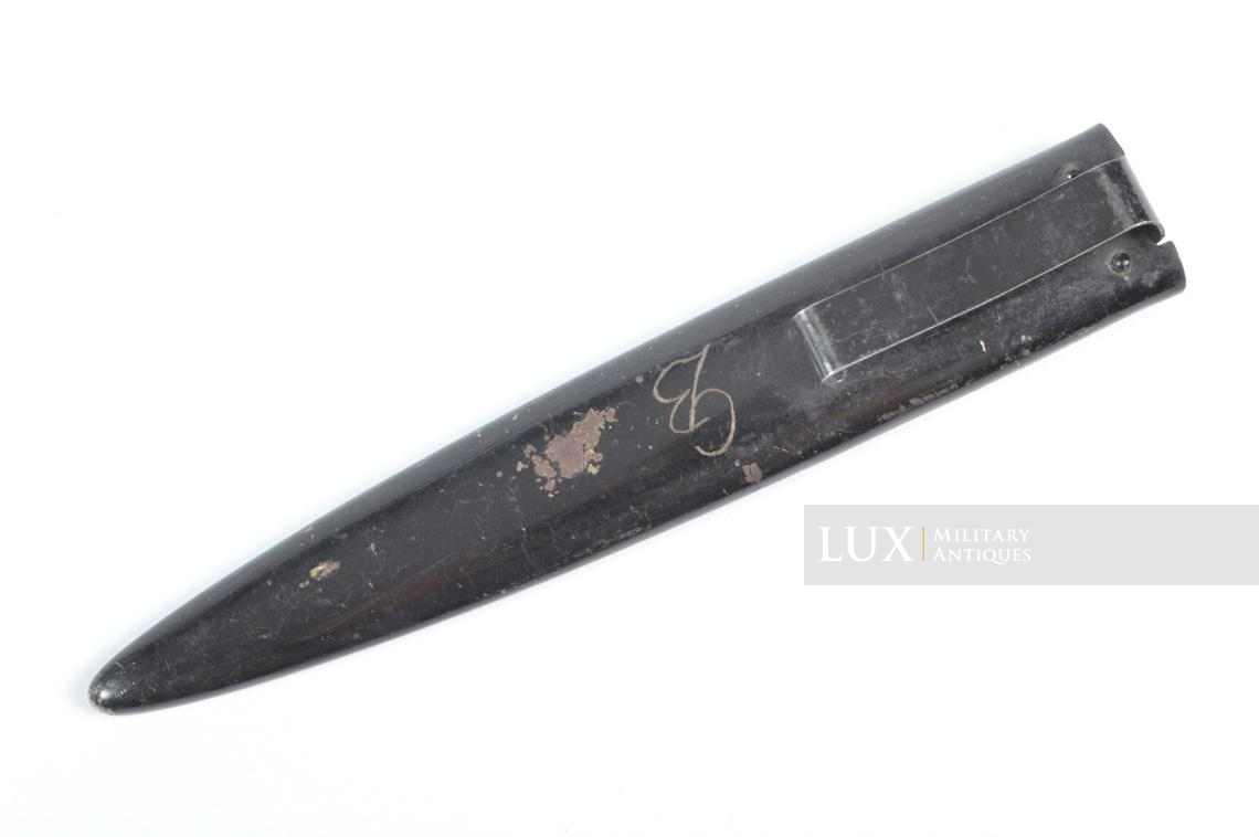 German hHer/Waffen-SS personalized fighting knife, « GB » - photo 19