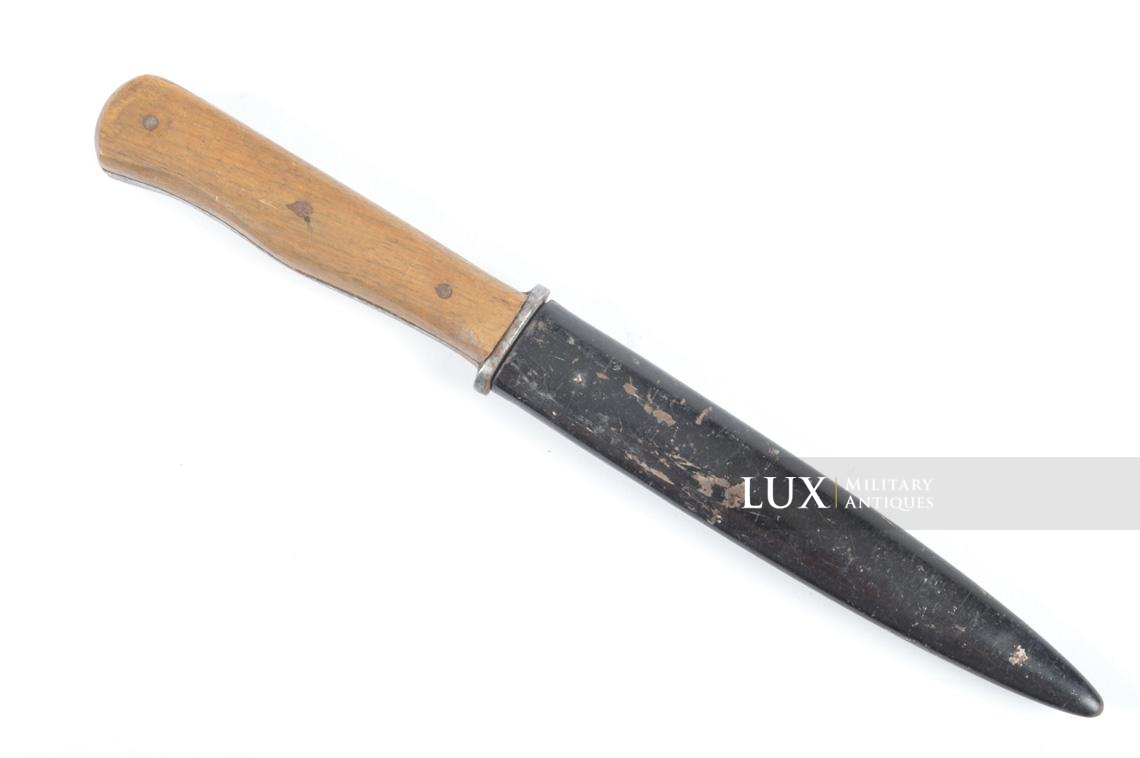 German hHer/Waffen-SS personalized fighting knife, « GB » - photo 8