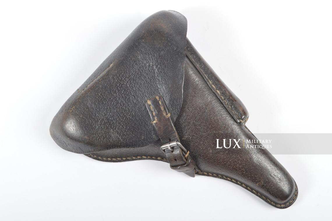 Gaine de pistolet allemand P08 en cuir de porc, « 1942 » - photo 4
