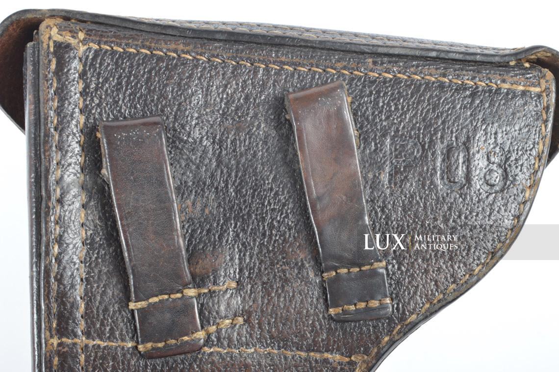 Gaine de pistolet allemand P08 en cuir de porc, « 1942 » - photo 8