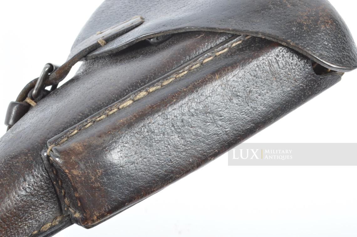Gaine de pistolet allemand P08 en cuir de porc, « 1942 » - photo 9