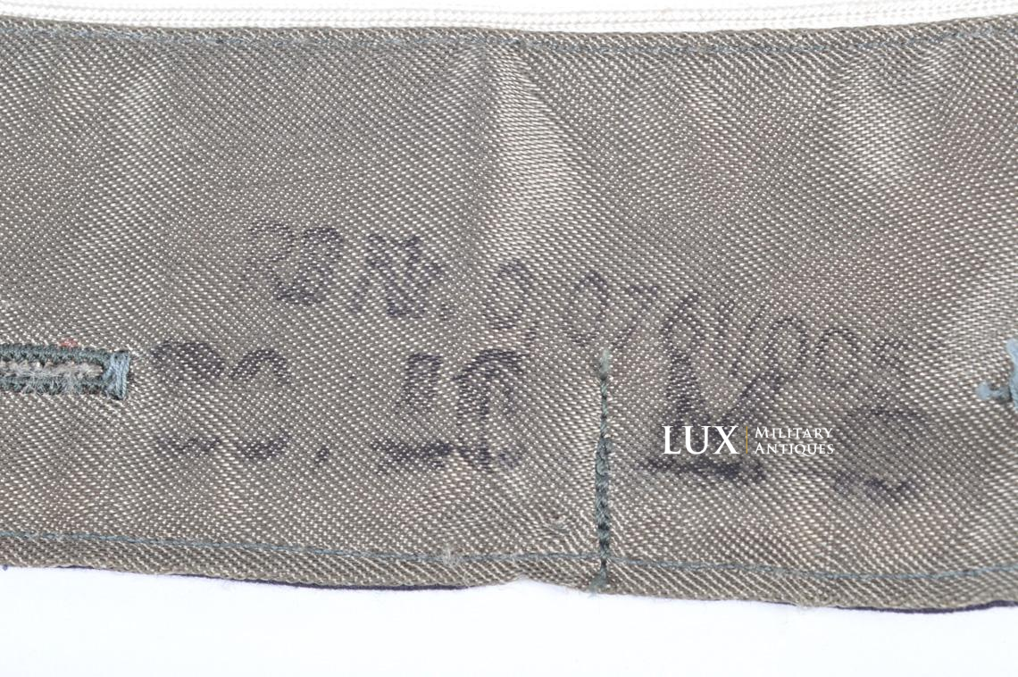 Unissued Heer/Waffen-SS field blouse collar liner, « RBNr » - photo 10