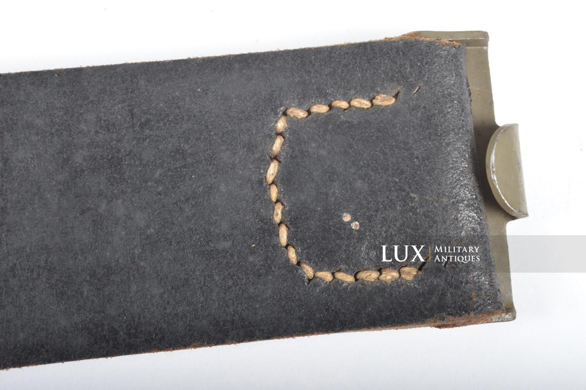 Unissued German late-war leather belt, RBNr « 1/0666/0018 » - photo 7