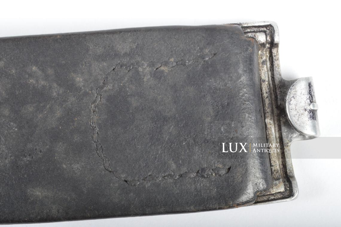 Rare early Waffen-SS leather belt, Totenkopf, « 2.4. SS T ST. » - photo 7