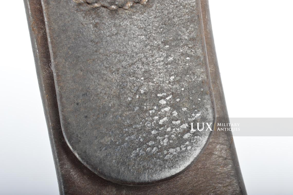 Rare early Waffen-SS leather belt, Totenkopf, « 2.4. SS T ST. » - photo 9