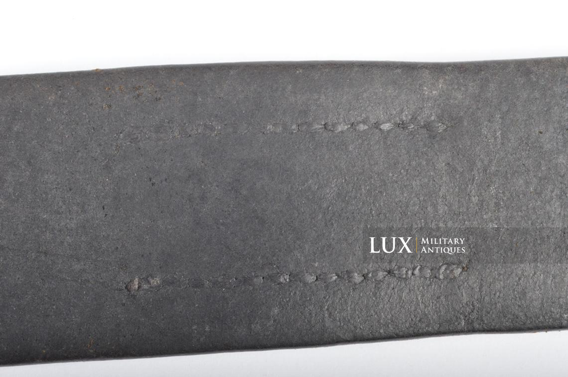 Rare early Waffen-SS leather belt, Totenkopf, « 2.4. SS T ST. » - photo 12