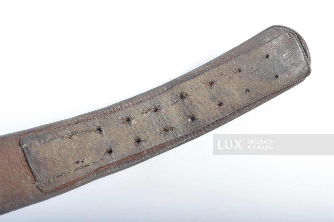 Rare early Waffen-SS leather belt, Totenkopf, « 2.4. SS T ST. » - photo 13