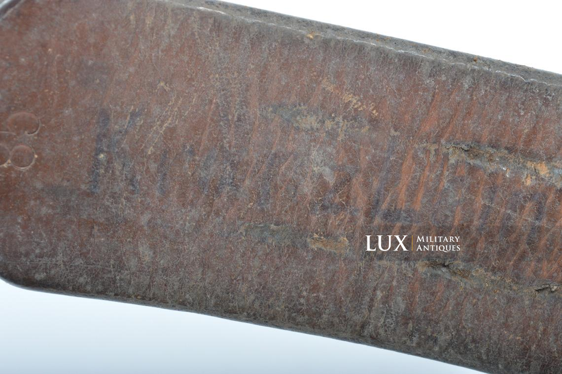 Rare early Waffen-SS leather belt, Totenkopf, « 2.4. SS T ST. » - photo 16
