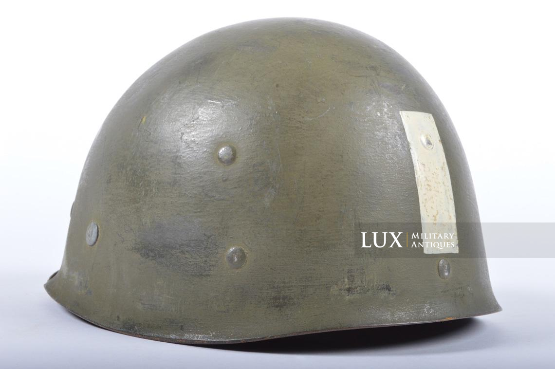 Casque USM1, 924th FAB, 99th Infantry Division, Lt. Richard G. Fuchs - photo 52