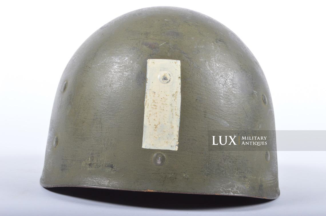 USM1 helmet, 924th FAB, 99th Infantry Division, Lt. Richard G. Fuchs - photo 53
