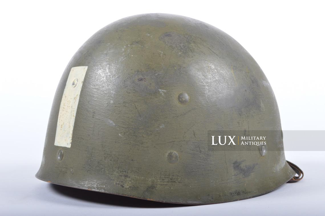 USM1 helmet, 924th FAB, 99th Infantry Division, Lt. Richard G. Fuchs - photo 54