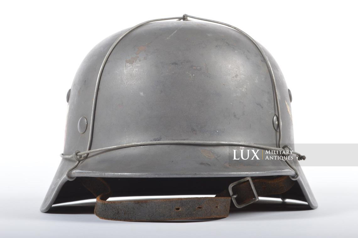 Casque M35 Luftwaffe double insigne avec fil de fer - photo 8