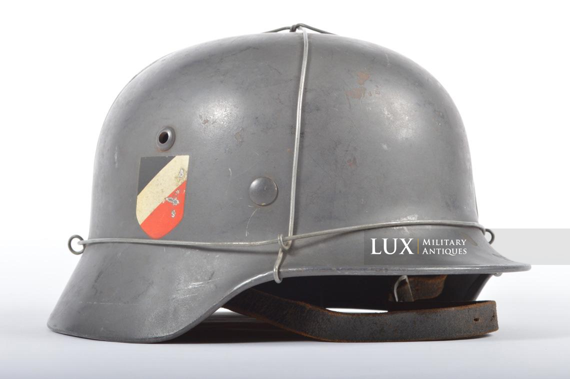 Casque M35 Luftwaffe double insigne avec fil de fer - photo 9