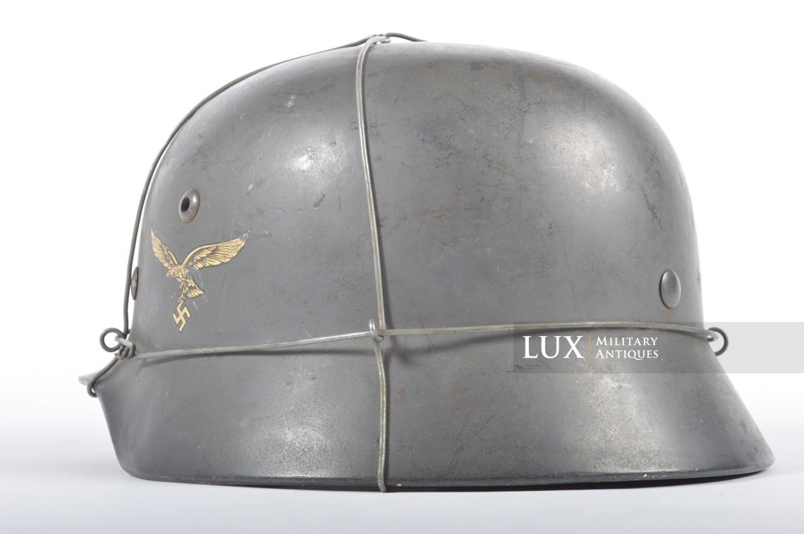 Casque M35 Luftwaffe double insigne avec fil de fer - photo 13