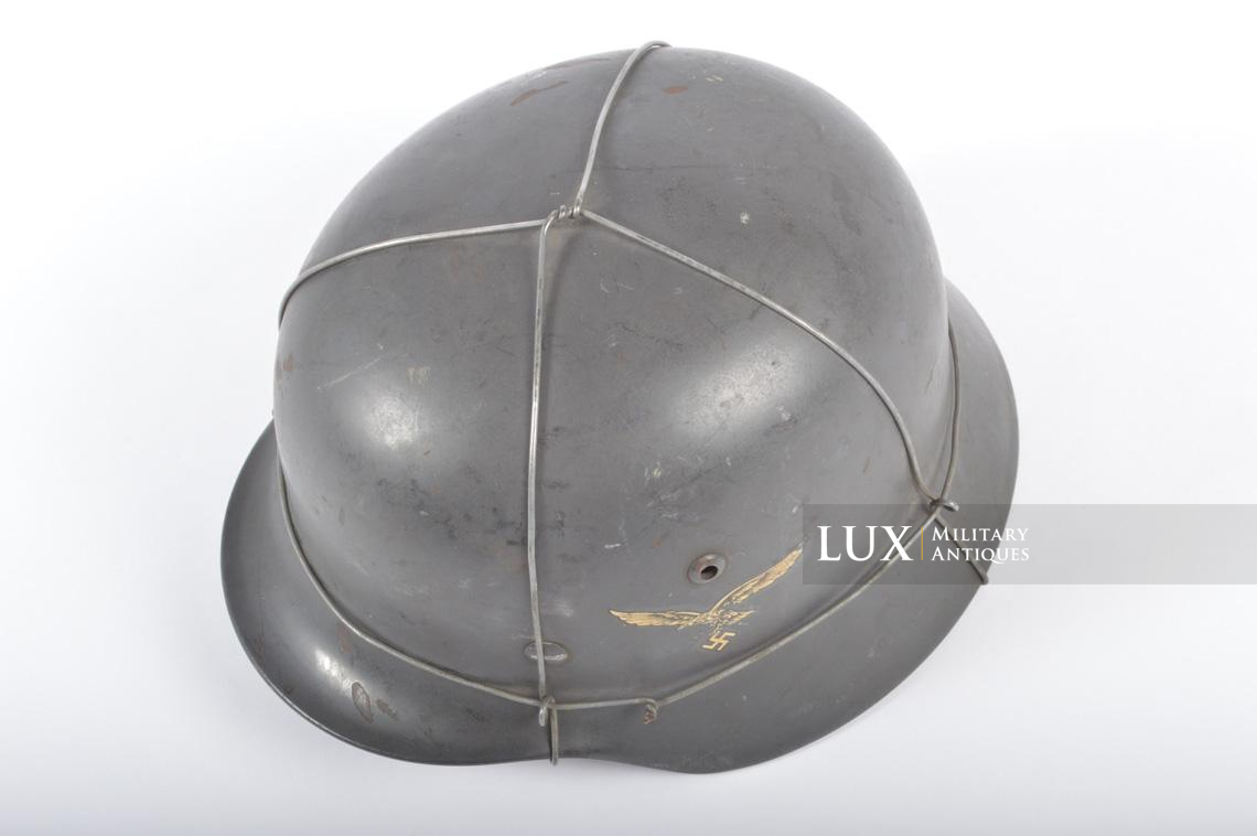 M35 Luftwaffe double decal bailing wire combat helmet - photo 14