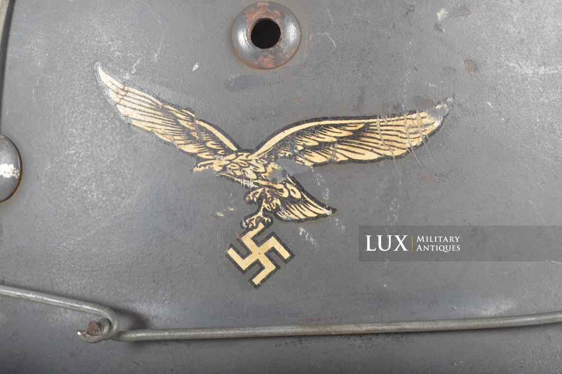 Casque M35 Luftwaffe double insigne avec fil de fer - photo 17