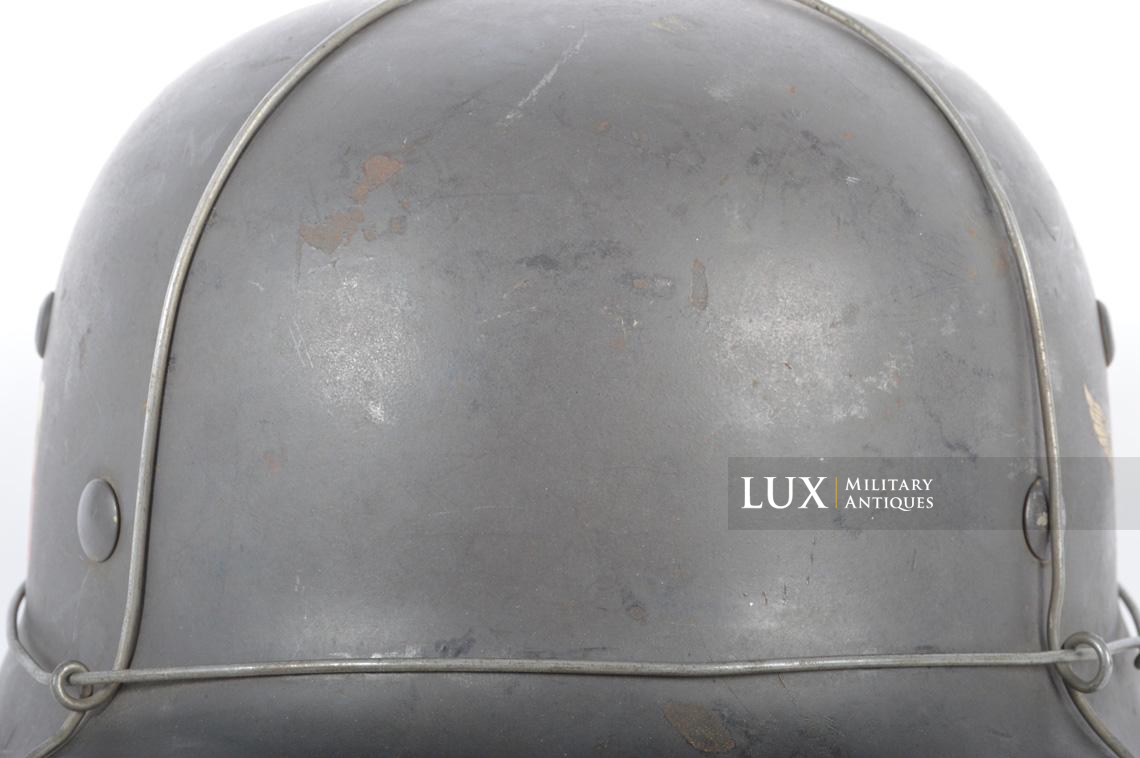 M35 Luftwaffe double decal bailing wire combat helmet - photo 19